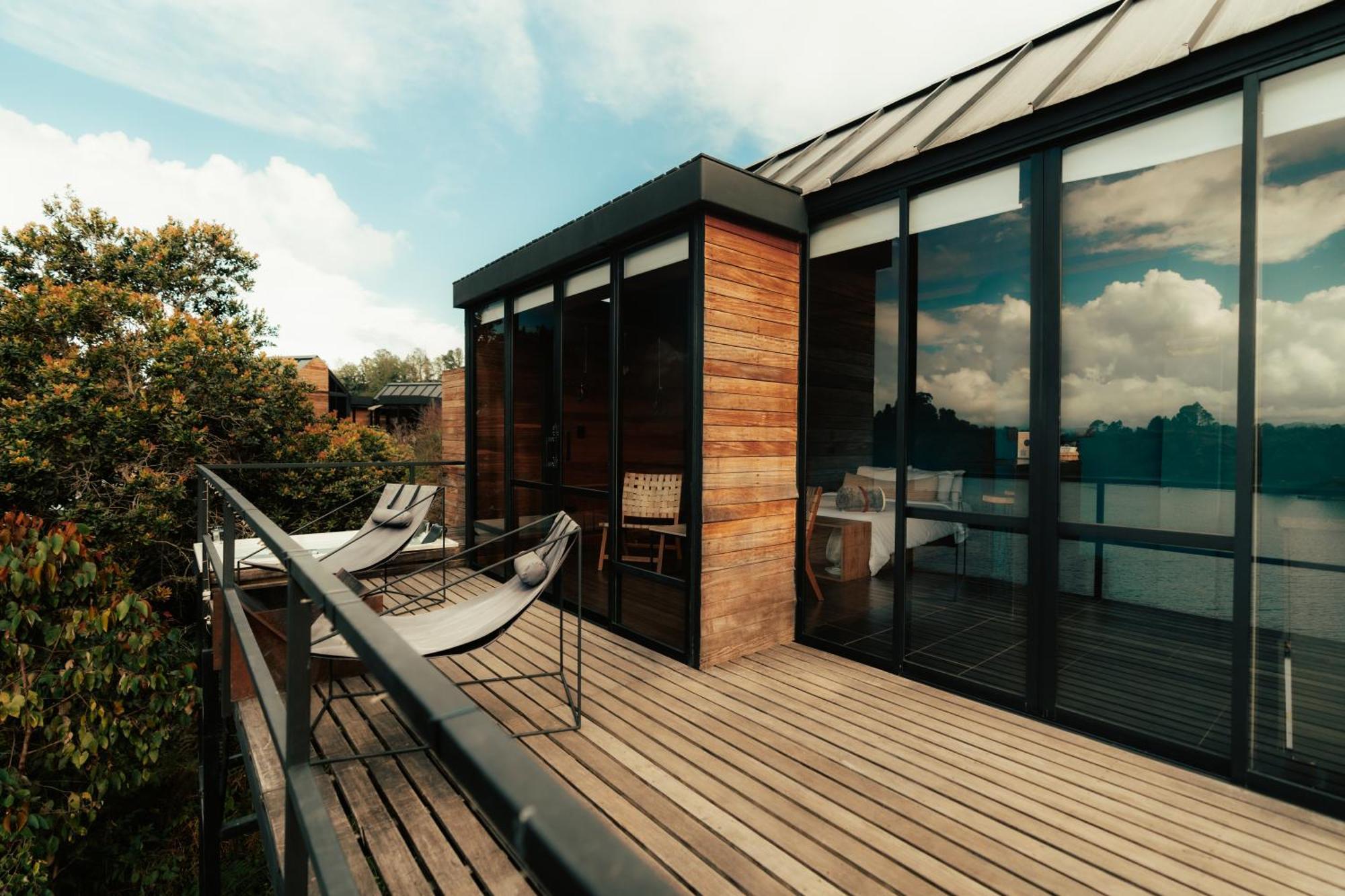 The Boato Hotel Guatape Exterior photo The roof terrace